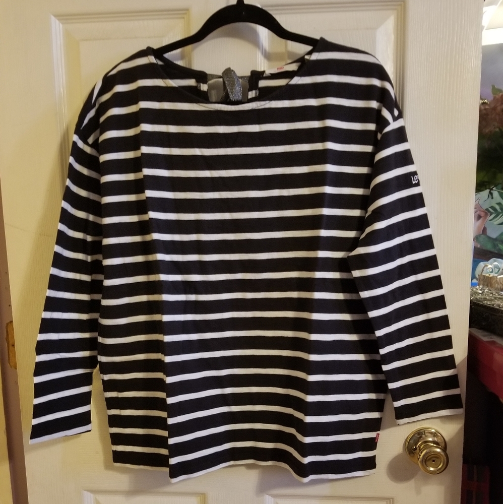 Levi's Trendy Plus Size Cora Sailor T-shirt Size1X NWOT